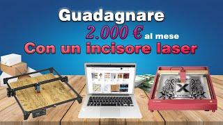 Come guadagnare 2000€ al mese con un incisore laser (e anche senza). Fallo con ETSY