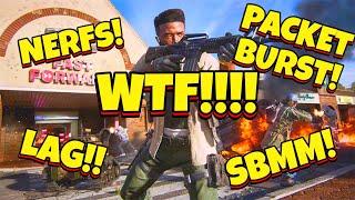 BLACK OPS 6 WEEK 2 SUCKS!! PACKET BURST! MOVEMENT NERF! BAD MAPS!