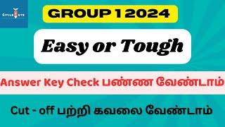 Group 1 2024 l Question Analysis l Easy or Tough