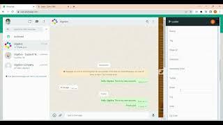 Zoho CRM Inside WhatsApp Web