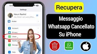 Come recuperare i messaggi WhatsApp cancellati su iPhone | Ripristina le chat cancellate su WhatsApp