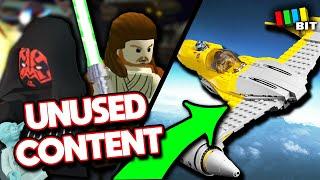 LEGO Star Wars 1 LOST BITS | Unused Content & Debug Features [TetraBitGaming]