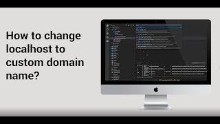 How to change localhost to custom domain name Laravel Project