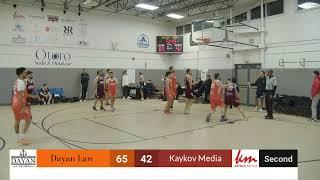 Week 11 Game 1: Maroon (Kaykov Media) vs Orange (Dayan Law)