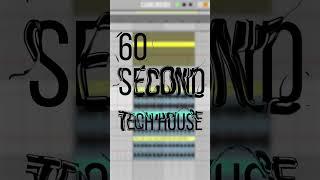 Make Tech House Cool Again!  #60secondmusic #techhouse #producertech #60secondtechhouse