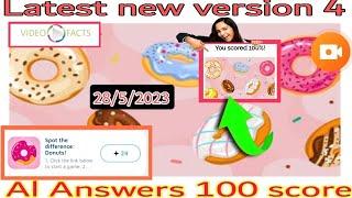 spot the difference : Donuts Quiz Answers 100% score | Fun Donuts Quiz Answer | VIDEOFACTS