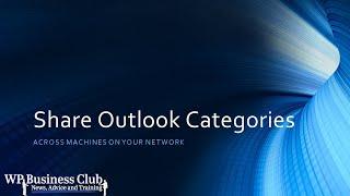 share categoreis on outlook   wp bus