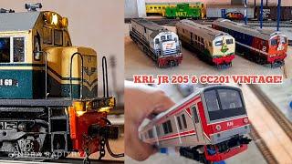 Miniatur Kereta Api | Berkunjung Ke Rumah Seorang Kolektor Miniatur Kereta, Ada Miniatur KRL JR 205!