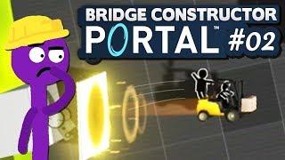 Schnell hinein, schnell hinaus! | 02 | Bridge Constructor PORTAL