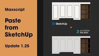 Paste from Sketchup 1.25 (free) — New Installer and Paste Settings