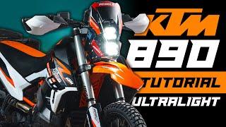 Ultralight KTM 790/890 Rally Kit Tutorial