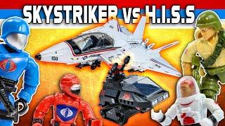 HASBRO x MATTEL!? Mega Construx G.I. Joe Skystriker VS Cobra H.I.S.S Unboxing Review