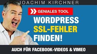 WordPress - SSL Fehler finden - Seite wird als unsicher angezeigt