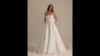 Nouvelle Amsale Ballgown Wedding Dress Atlas R401S