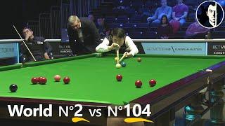 No Player is Weak in Pro Snooker | Ronnie O'Sullivan vs Zhang Anda | 2022 European M ‒ final frames