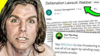 Onision Is Threatening To Sue Me & Your Favourite Youtubers..