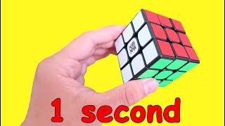 How To Solve Rubik Cube In 1 Second