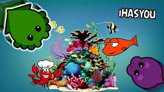 MOPE.IO WORST PET EVER !! // HUGE OCEAN UPDATE // SQUEEZING THROUGH GAPS!! Mope.io - iHASYOU