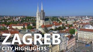 ZAGREB │ CROATIA. Discover the beauty of Zagreb. Walking tour and city highlights.  HD