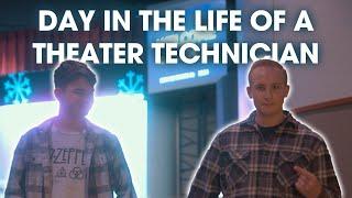 Day in the Life of a Theater Technician | Starring @alecdeckertv5128  & @AlexStephensMusicYT