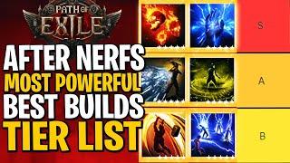 Path of Exile 2 Builds Tier List | What Are The NEW Best Builds After NERFS? (POE 2 TIER LIST)