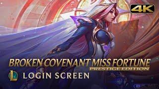 Prestige Broken Covenant Miss Fortune | 4K Login Screen - League of Legends