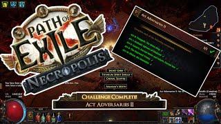 Act Adversaries 02 Challenge - Path of Exile 3.24 Necropolis EP06 - ACT 9-10 #pathofexile