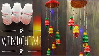 | Recycle Plastic bottles | best out of waste material craft idea | Windchime craft |