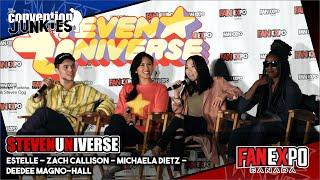 Steven Universe Cast: Estelle, Zach, Michaela, Deedee - Fan Expo Canada 2018