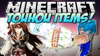 Minecraft | TOUHOU ITEMS! (Crazy Anime Magic!) | Mod Showcase [1.6.2]