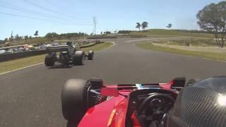 Tom Tweedie SMP 2014 Tasman F5000 - last to first