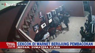 Viral Aksi Pembacokan di Warnet di Medan, Pelaku Belum Ditemukan - iNews Sore 16/02