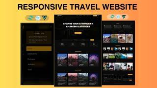 Build A Responsive Travel Website Using React & Tailwind CSS