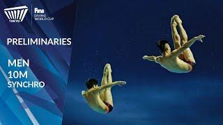 RE-LIVE | 10m Synchro Men - Preliminaries | FINA Diving World Cup 2021