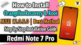 How to Install OrangeFox Recovery on Redmi Note 7 Pro | No Bootloop | Easy & New Method | 2021