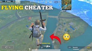 THIS FLYING CHEATER  KILLED ME IN PARACHUTE - PUBG MOBILE LITE