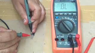 240   Teste do MOSFET com multímetro digital