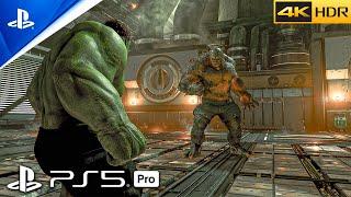 (PS5 PRO) Marvel's Avengers - HULK VS ABOMINATION BOSS FIGHT Gameplay | High Graphics [4K60 FPS HDR]