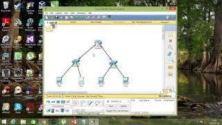 Cisco Packet Tracer | Simple Network (1 Router, 2 Switch & 4 PC)