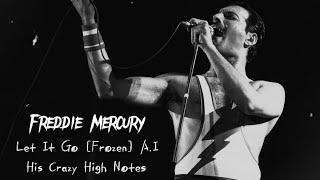 Freddie Mercury - Let It Go A.I [Frozen] Very Emotional [Best Version] #freddiemercury #ai