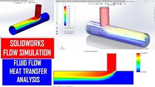  Solidworks Flow simulation Heat Transfer Analysis