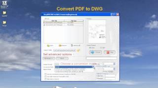 VeryPDF PDF to DWG Converter