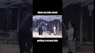 when you joke about getting a second wife #fyp #hmongtalk #hmong