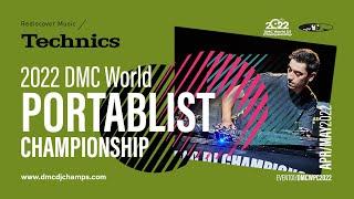 2022 Technics DMC World Portablist Final Hosted By DJ Woody