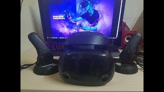 Samsung Odyssey Plus Windows Mixed Reality Headset Unboxing + First Impressions + Through the Lenses