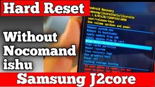 how to reset samsung j260f j2 core hard reset // Samsung J2 Core (SM J260) Hard Reset