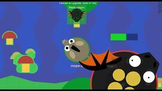 Old mope.io is back/ Black Dragons kills compilation