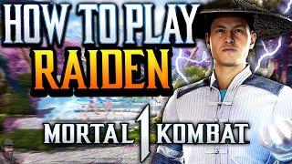 Mortal Kombat 1 - How To Play RAIDEN (Guide, Combos, & Tips)