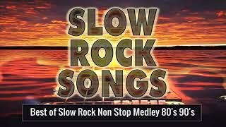 Nonstop Medley Love Songs 80's 90's Playlist - Best Slow Rock Love Song Nonstop