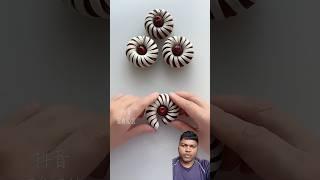 Amazing pastry art tutorial #food #pastry #chocolate #pastrychef #pastryart #shorts